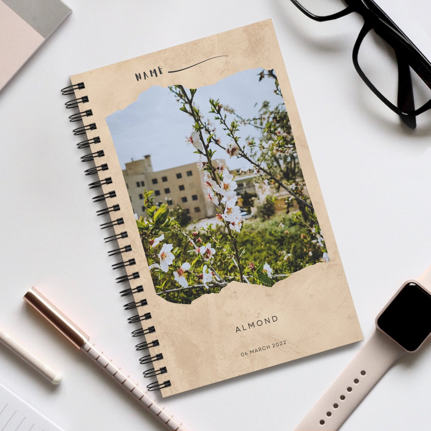 Almond Spiral Journal - JUTHOOR