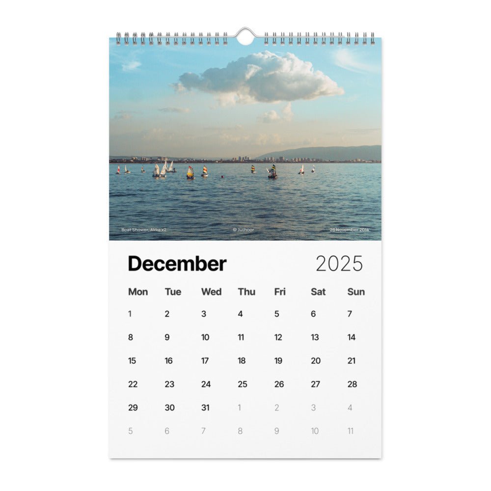 The Akka Wall Calendar (2025) - JUTHOOR