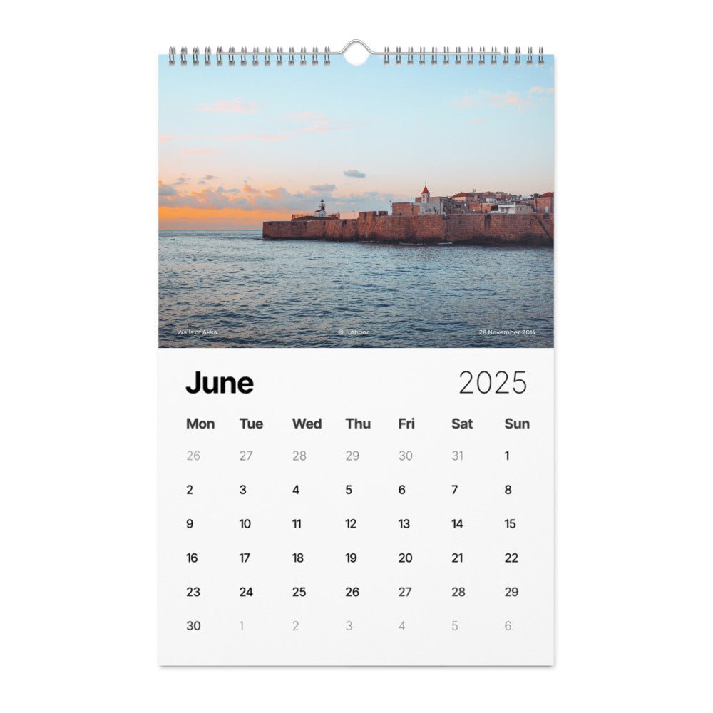 The Akka Wall Calendar (2025) - JUTHOOR
