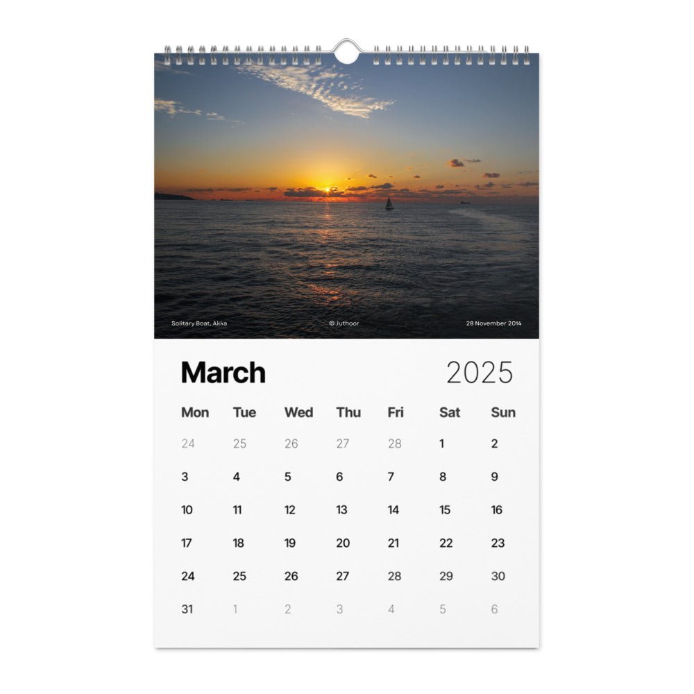 The Akka Wall Calendar (2025) - JUTHOOR