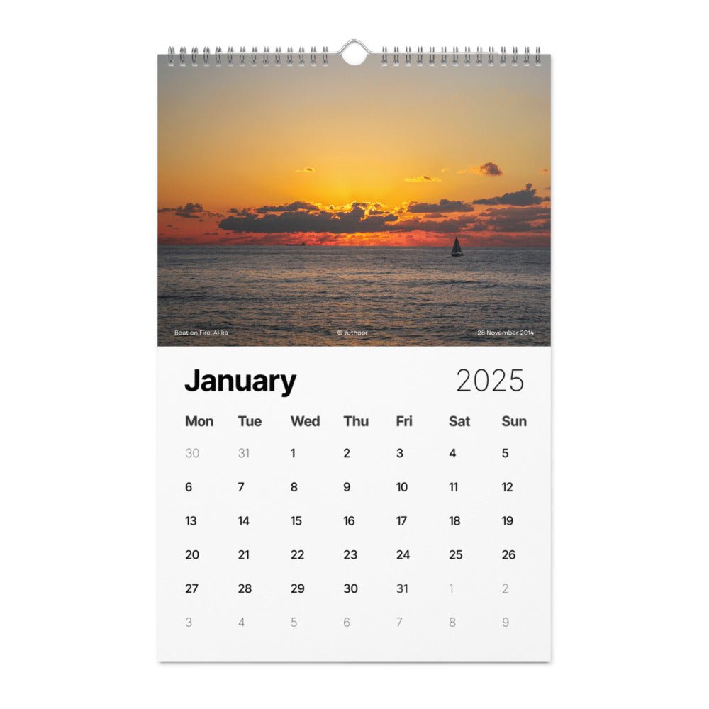 The Akka Wall Calendar (2025) - JUTHOOR